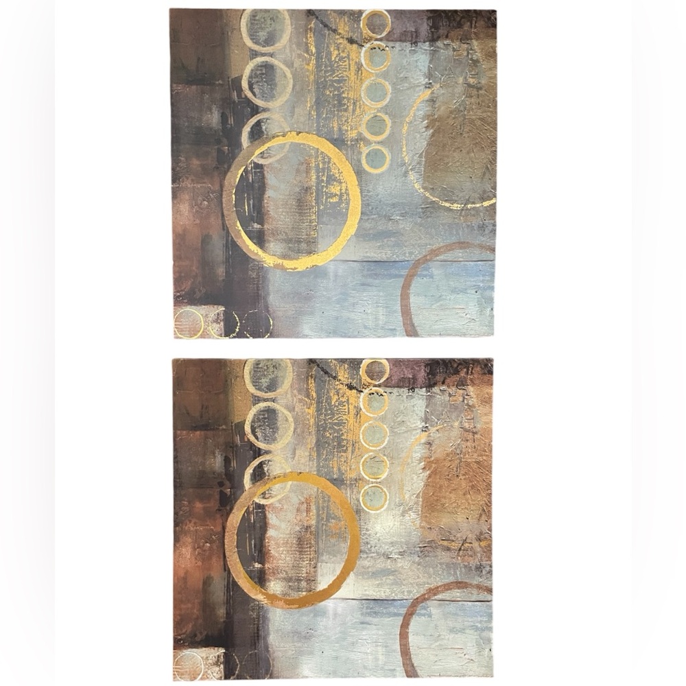 Canvas Abstract Wall Art (Set of 2)